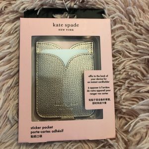 Kate Spade Sticker Pocket/Wallet for Phone